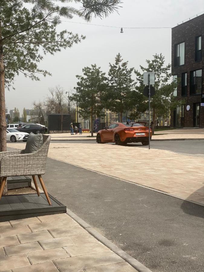 Апартаменты В Esentai City 阿拉木图 外观 照片